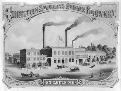 Christian Staehlin's Phoenix brewery, St. Louis, MO.