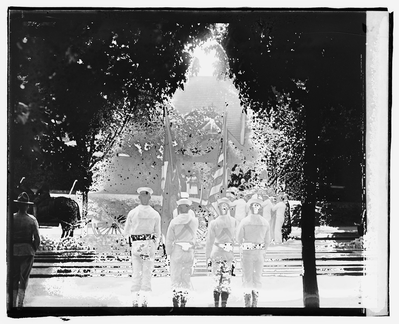 Funeral Rear Adml. Albert Winterhalter, [1920] — historic photograph