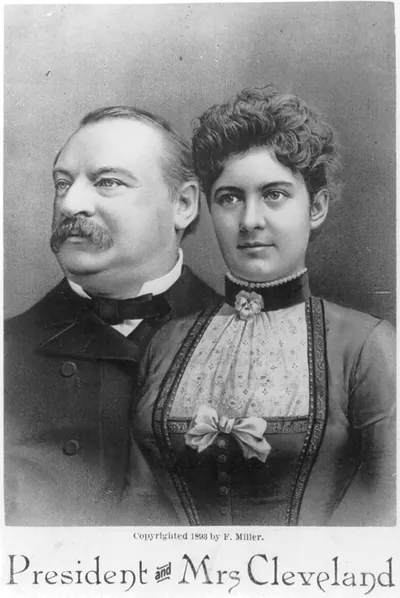 President and Mrs. [Grover] Cleveland