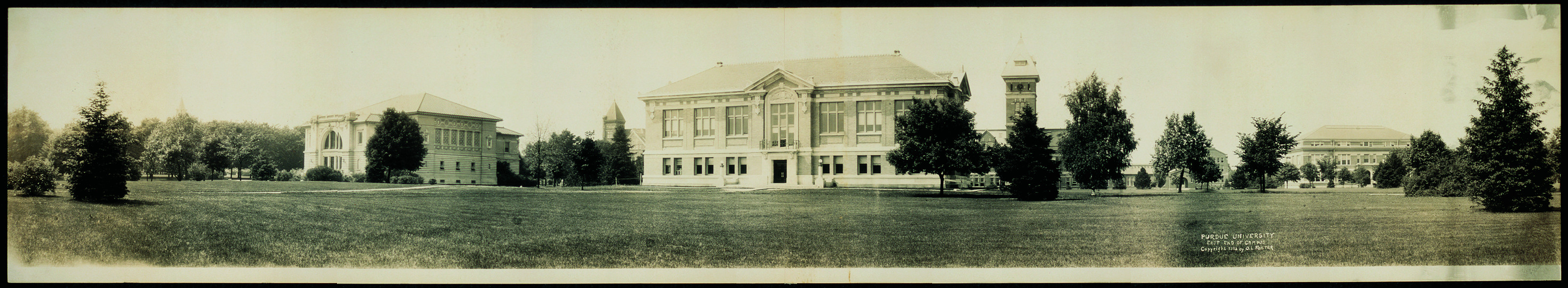 Purdue University E West Lafayette, Indiana, 1913, 1913 — historic image