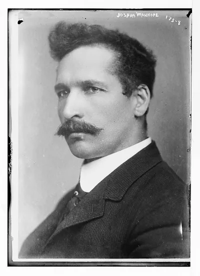 Joshua Wanhope, portrait bust