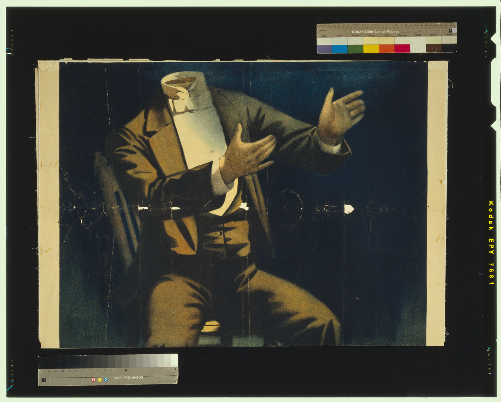 Kellar in his latest mystery, Cincinnati ; New York : Strobridge Lith. Co., c1897. — vintage poster