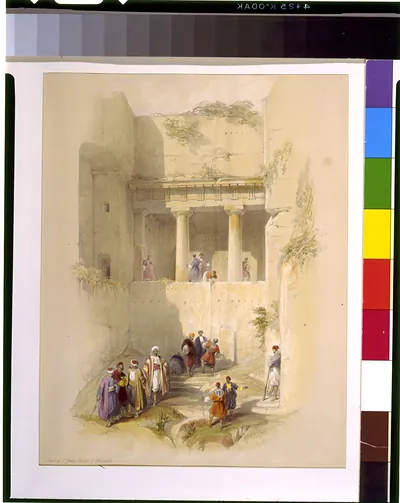 Tomb of St. James, Valley of Jehosaphat/Jerusalem April 1839