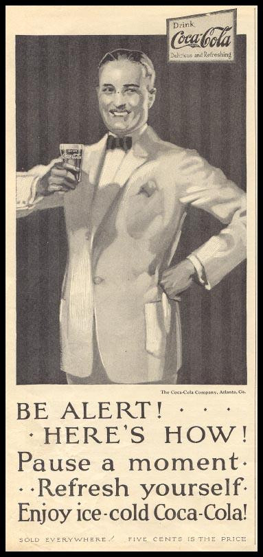 Wine, Beer & Spirits · Drinks · Coca Cola — historic image