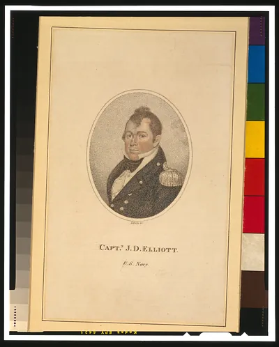 Captn. J.D. Elliot. U.S. Navy / Edwin sc.