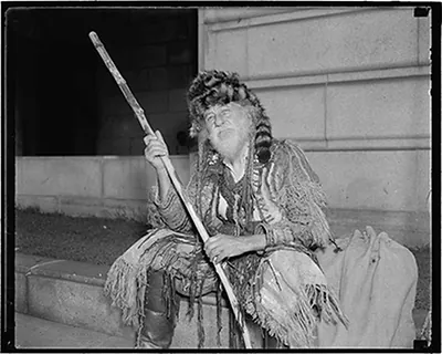 Antique Portrait - Washington DC - Daniel Boone come to life
