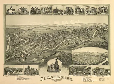 Clarksburg, West Virginia, 1898