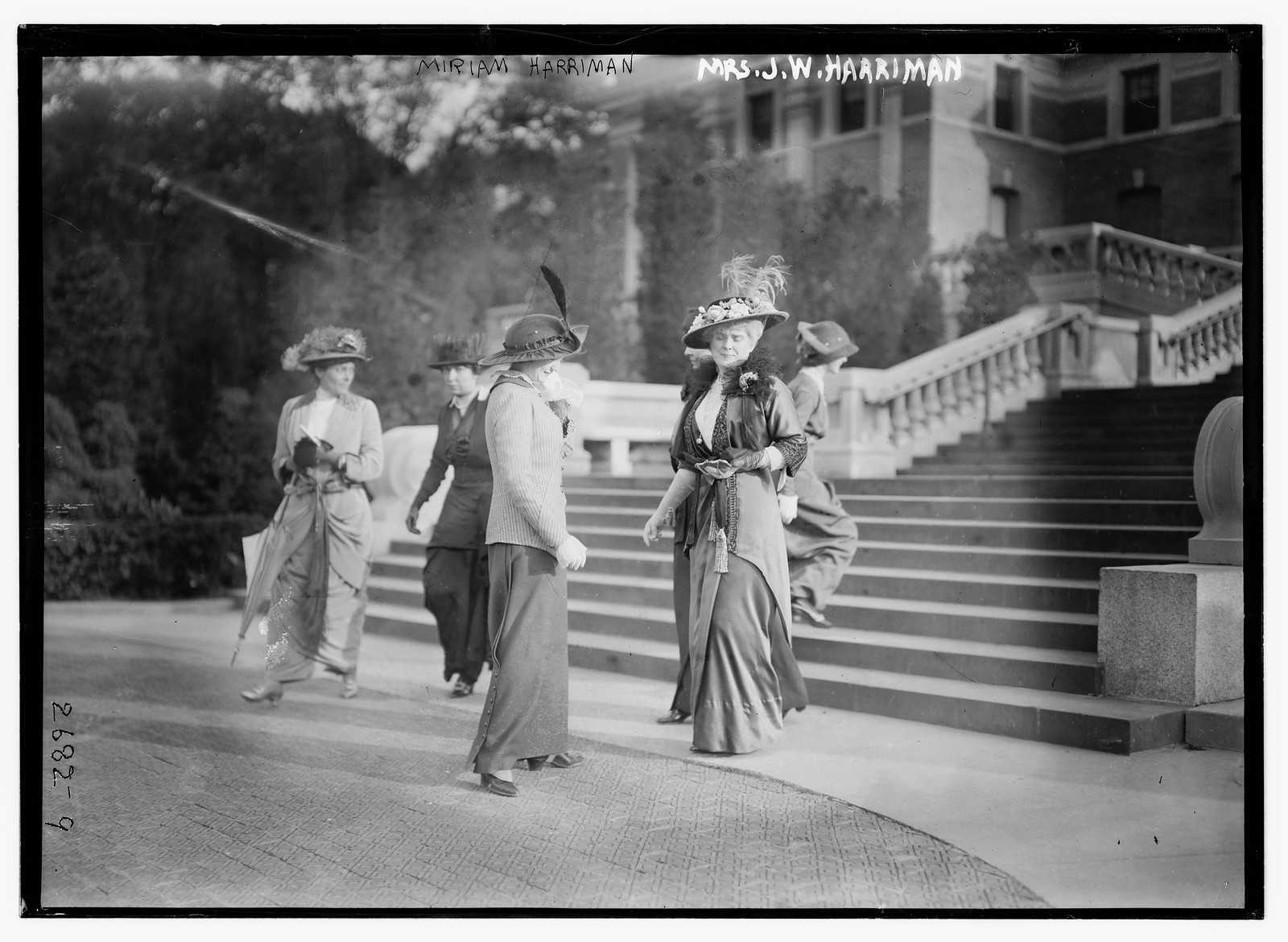 Miriam Harriman and Mrs. J.W. Harriman, n/a — historic photograph