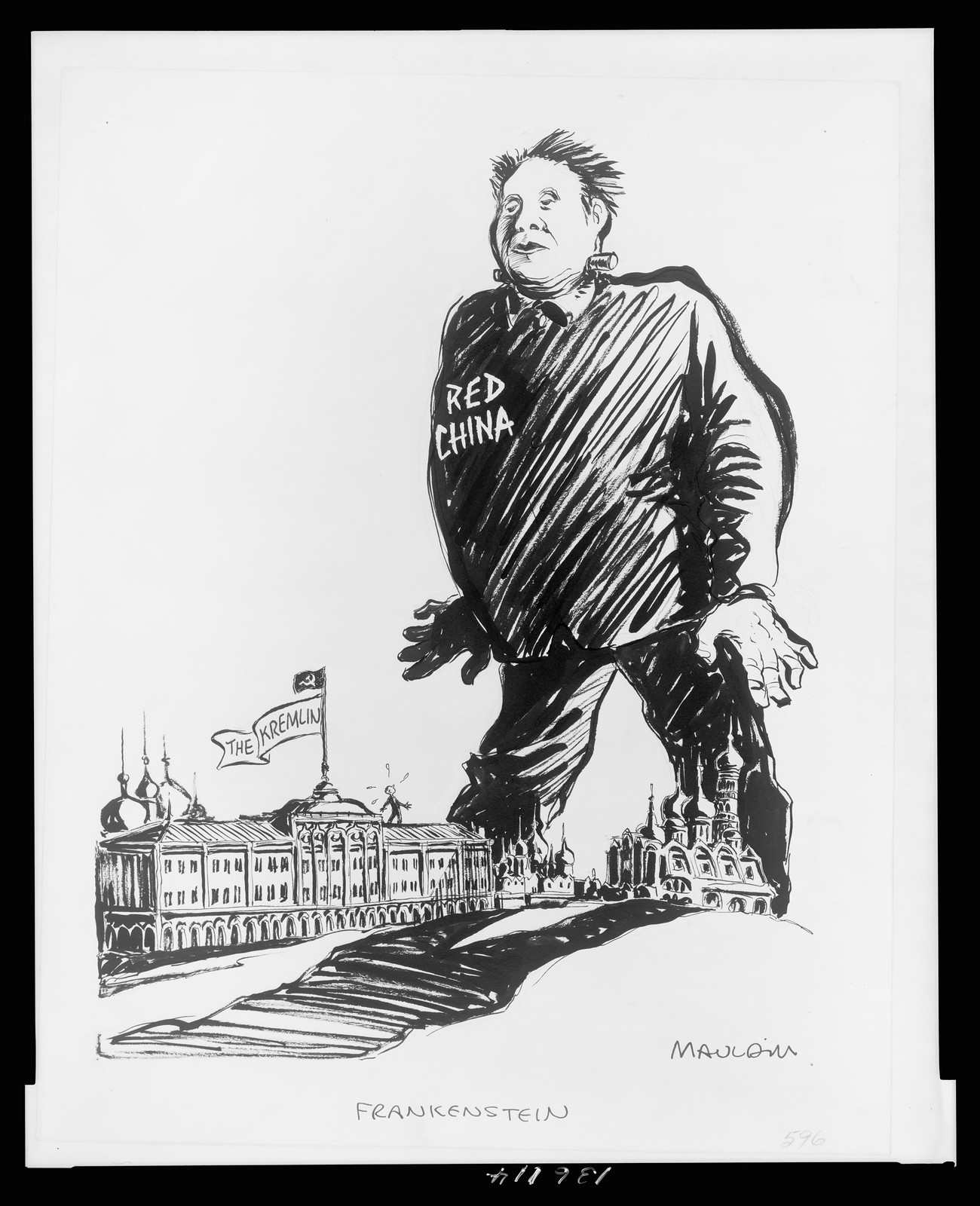 Frankenstein, 1958 July 8 [publication date] — historic drawing