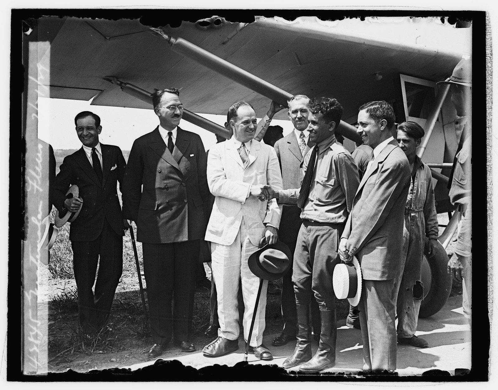 Guatemalan fliers, 7/31/29, [19]29 July 31. — historic photograph