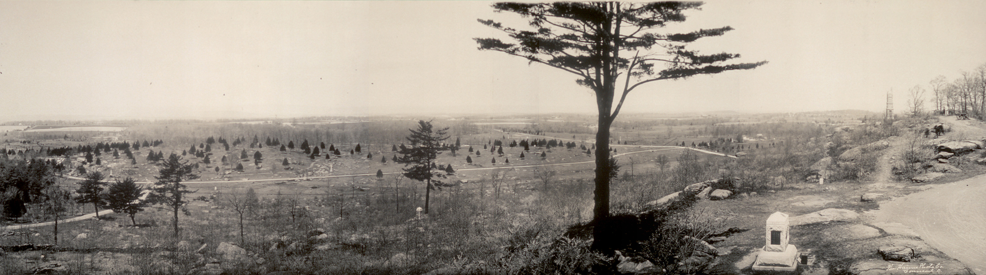 2nd days battle, Gettysburg, Pennsylvania, 1909, 1909 — historic image