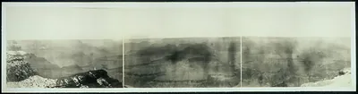 Panoramic photograph of the Grand Canyon