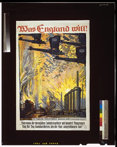 Was England will! / Egon Tschirch 1918.