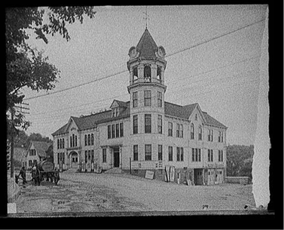 [Town Building and opera house, Littleton, N.H.], [between 1900 and 1910] — historic photograph