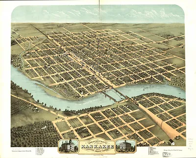Kankakee, Illinois, 1869