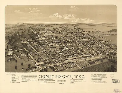 Honey Grove, Texas, 1885