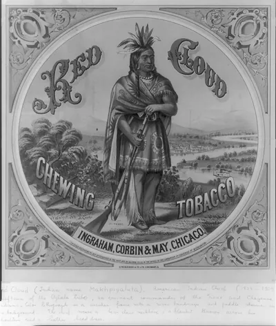 Red Cloud chewing tobacco / Strobridge & Co. lith.