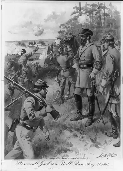 Stonewall Jackson, Bull Run, Aug. 17, 1861