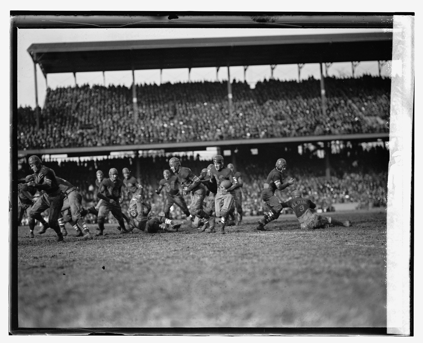 Marine-Army game, 12/1/23, [19]23 December 1. — historic photograph
