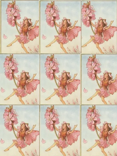 Almond Blossom Fairy Wrapping Paper