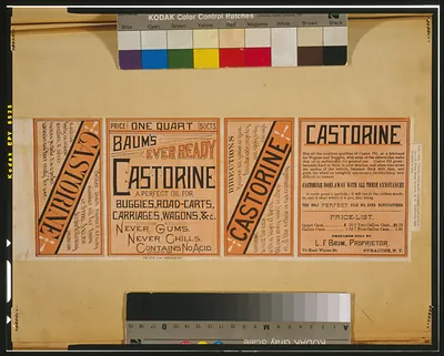 Baum's ever ready castorine