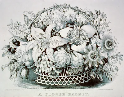 A flower basket