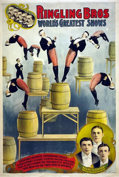 Ringling Bros. Raschetta Brothers.