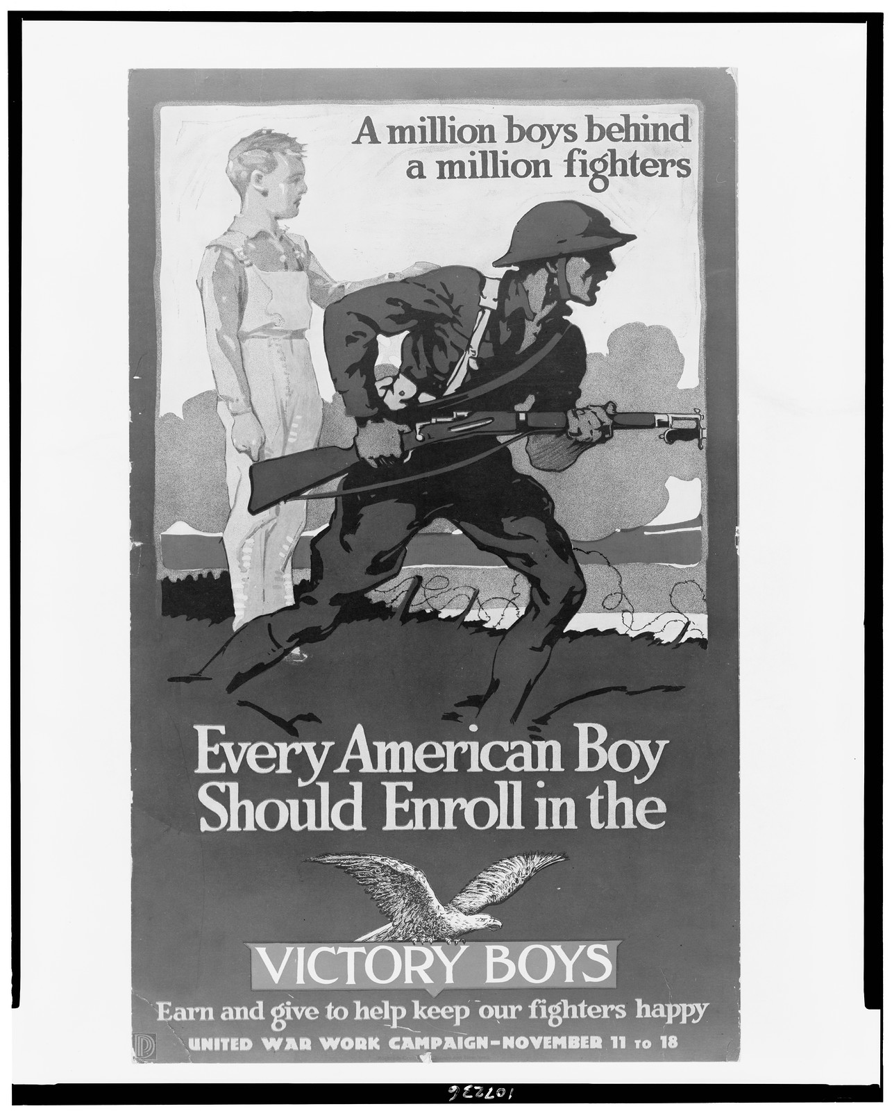 Every American boy should enroll in the Victory Boys, [Chicago : Rogers & Company, 1917?] — vintage poster