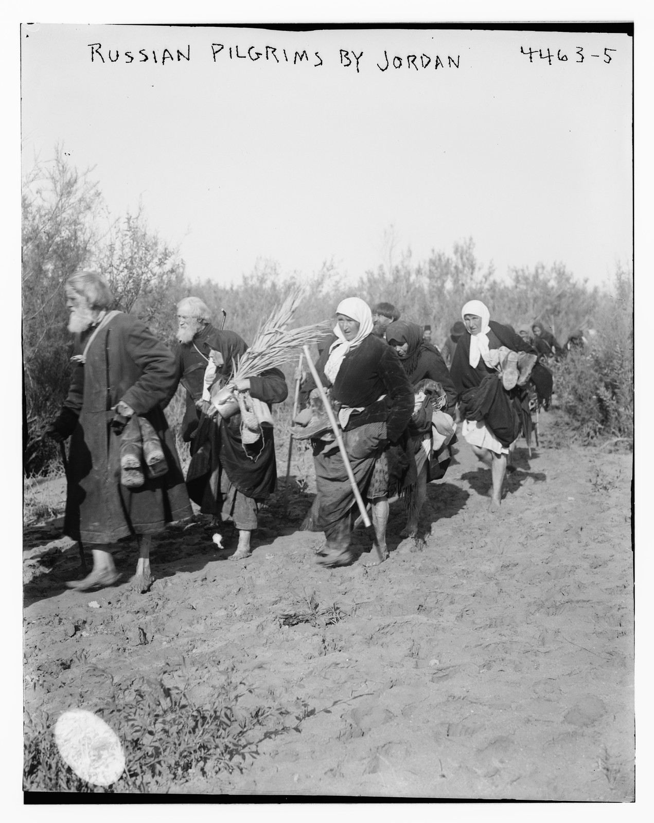 Russian Pilgrims by Jordan, n/a — historic photograph