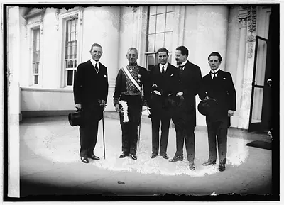 [Dr. A. Pavichich at White House], 10/10/22