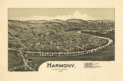 Harmony, Pennsylvania, 1901