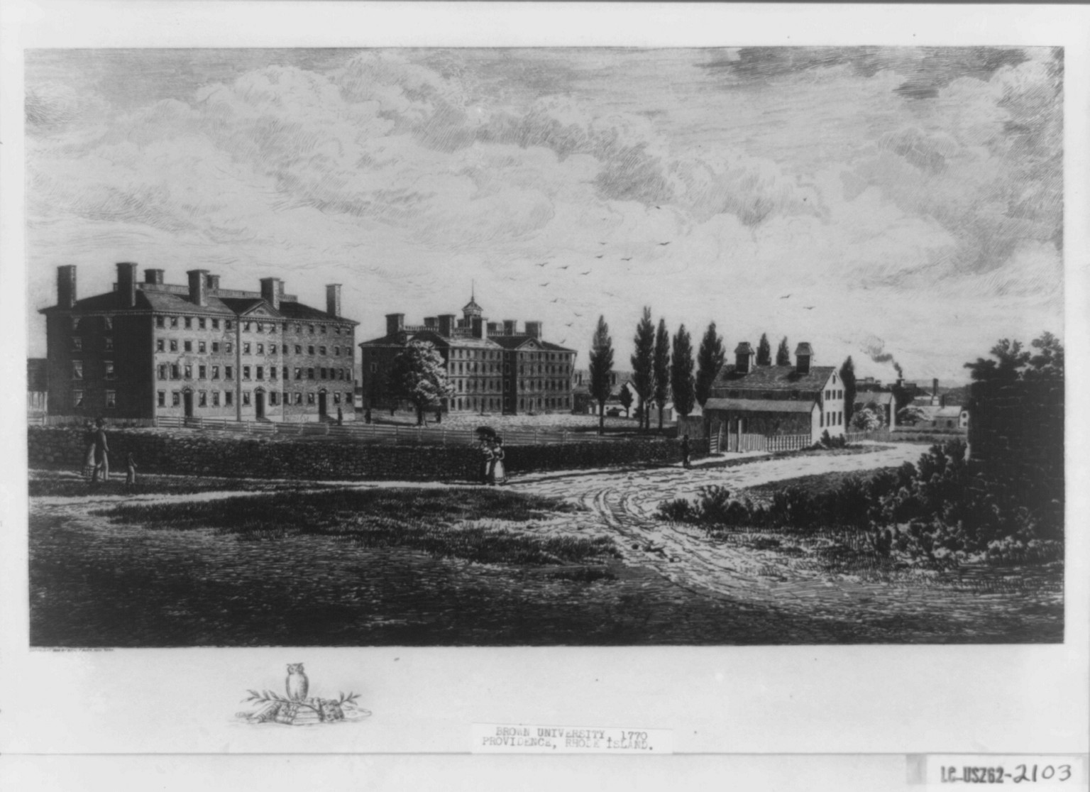 Birthplace and home of Oliver Wendell Holmes, Cambridge, Mass., New York: Benj. F. Buck, 1910. — historic print