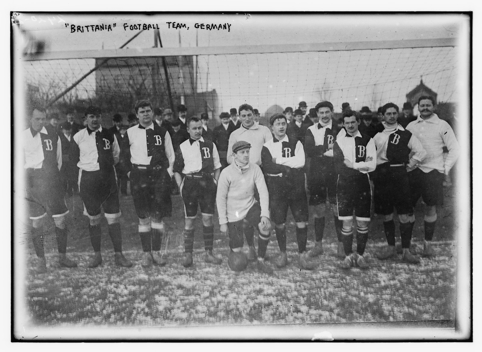 Brittania Football Team, Germany, n/a — historic photograph