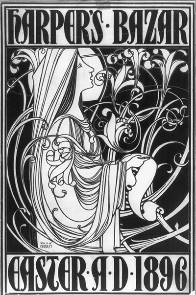 Harper's Bazaar, Easter - A.D. 1896.