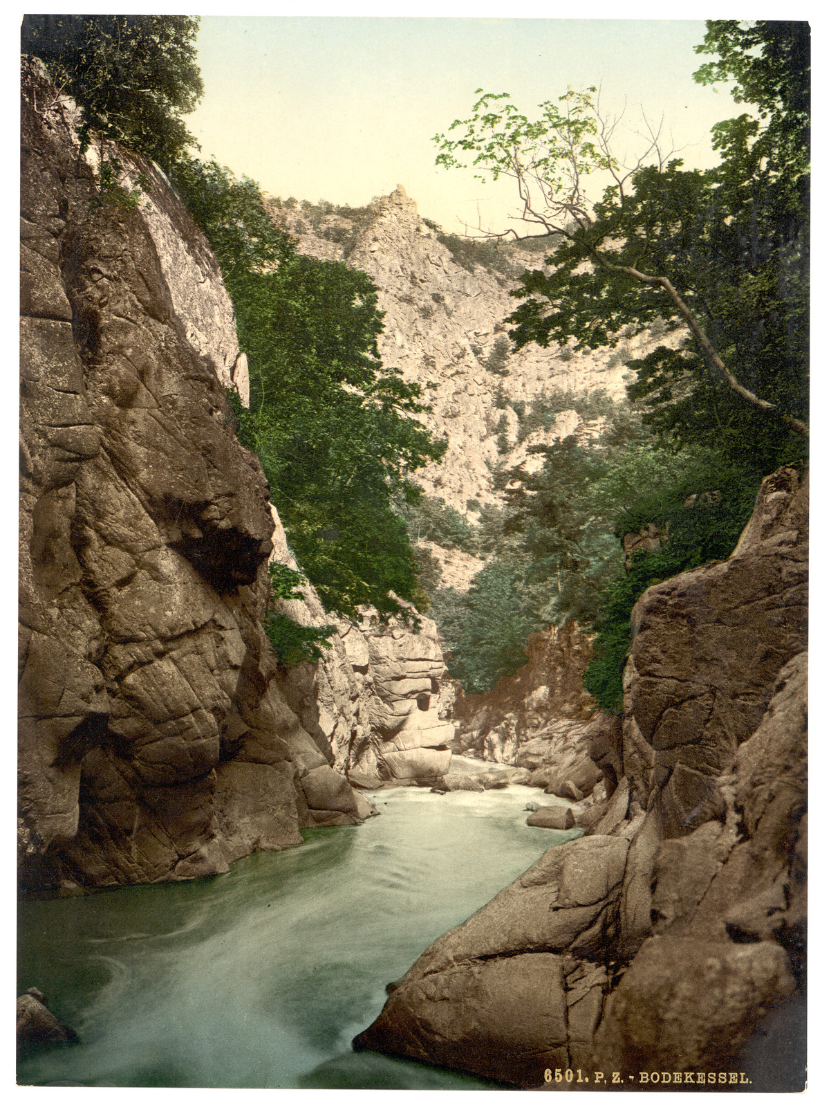 Bodekessel Hartz Germany, [between ca. 1890 and ca. 1900]. — historic print