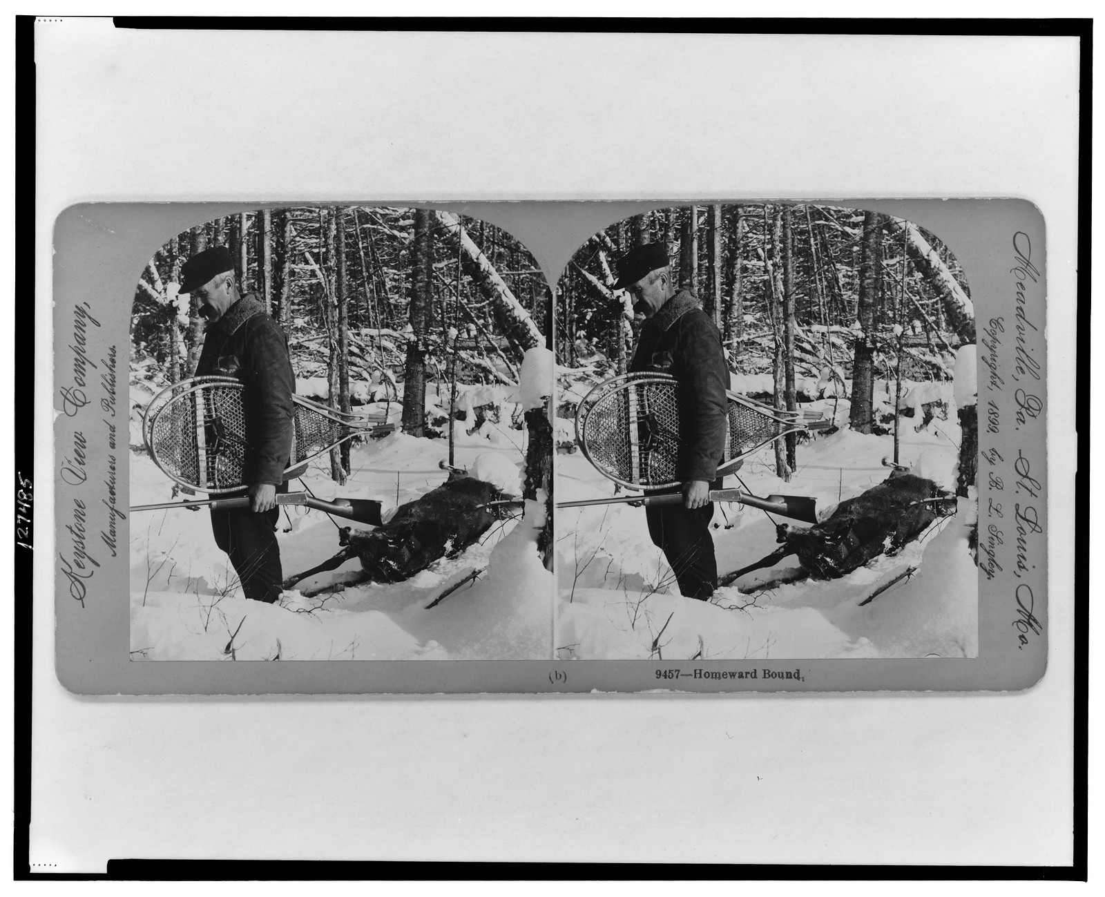 Homeward bound, Meadville, Pa. : Keystone View Company, c1899. — historic photograph