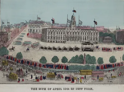 The 25th Of April 1865 In New York