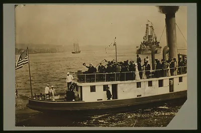 Ex-President Roosevelt arriving in New York
