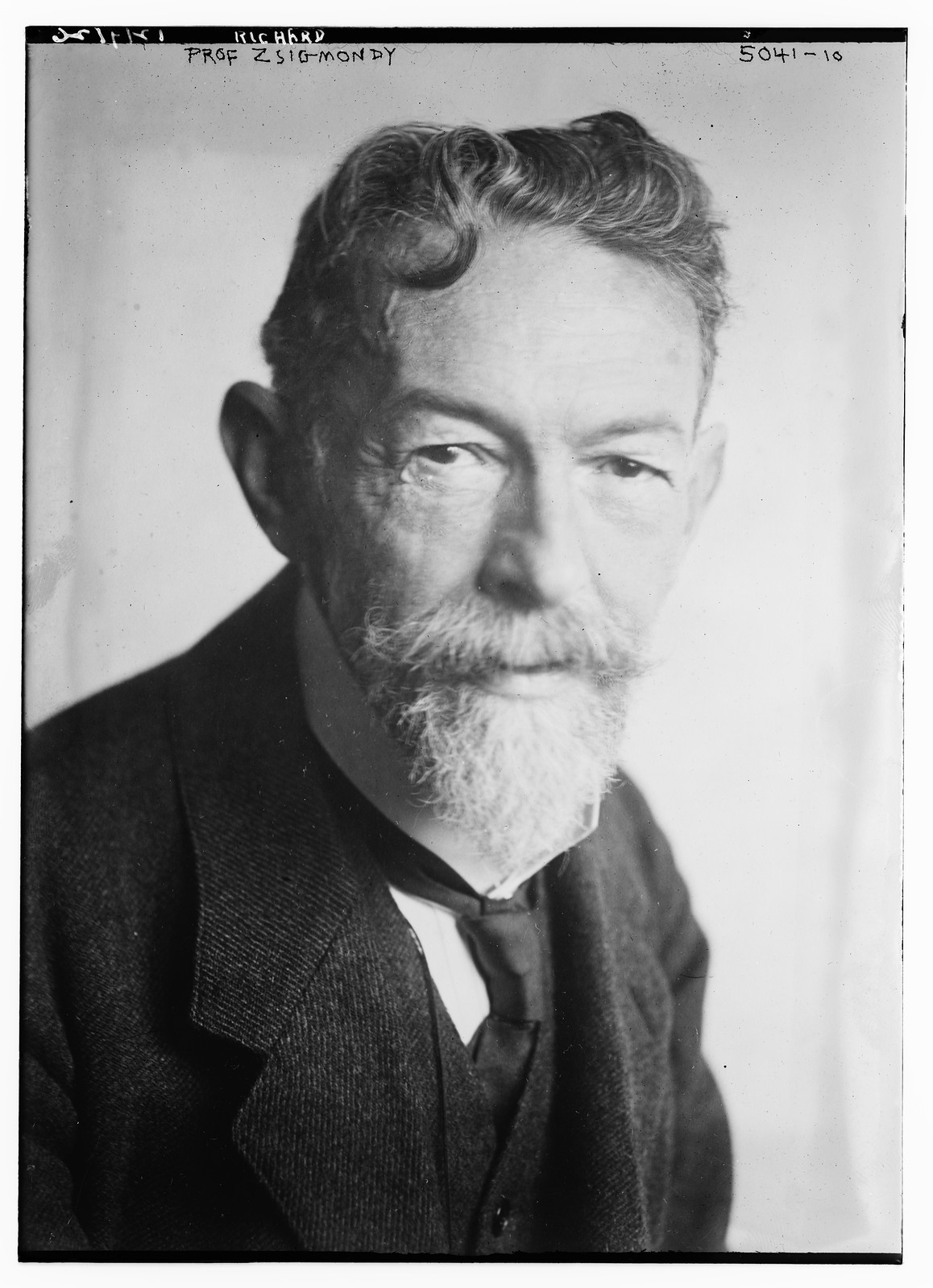 Prof. Richard Zsigmondy, n/a — historic photograph