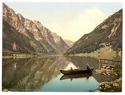 Klonthal Lake Glarus Switzerland