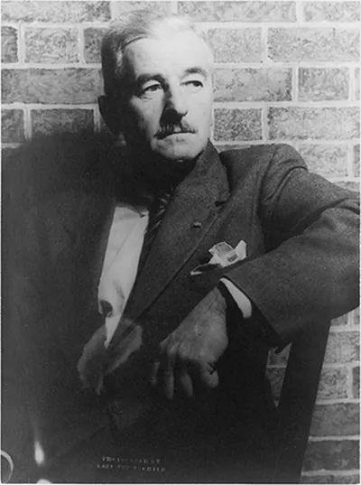 [Portrait of William Faulkner]