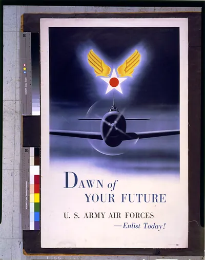 Dawn of your future. U.S. Army Air Forces - enlist today! / Bogorad.