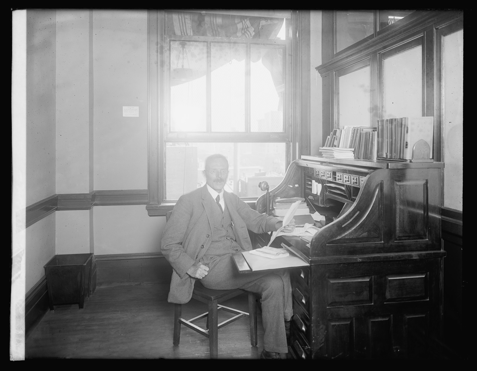 Dr. Robert Hercod, [ca. 1920] — historic photograph
