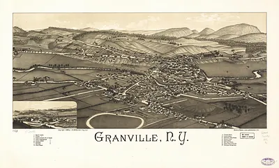 Granville, New York, 1886