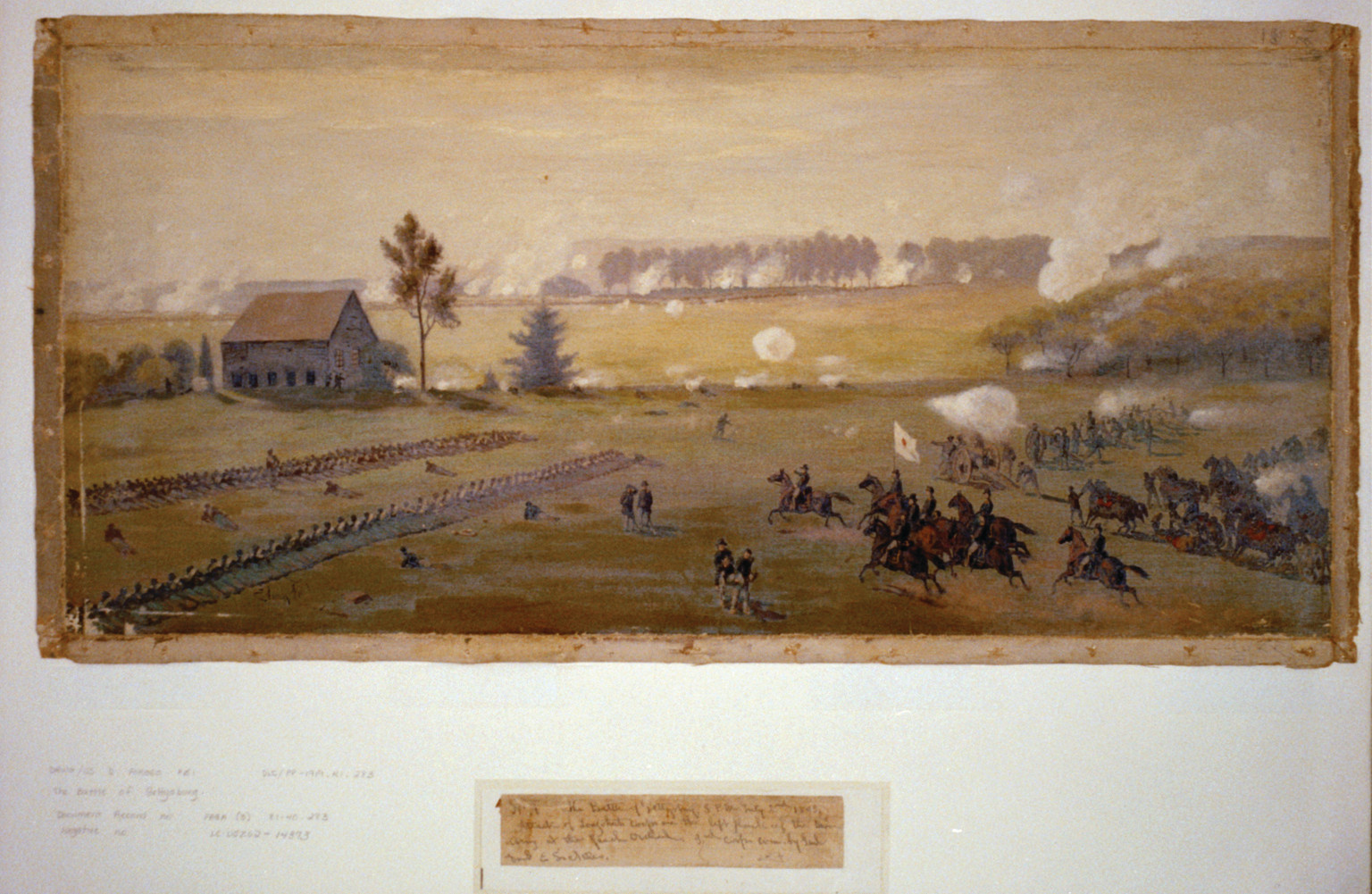 The battle of Gettysburg, [between 1865 and 1895] — historic image