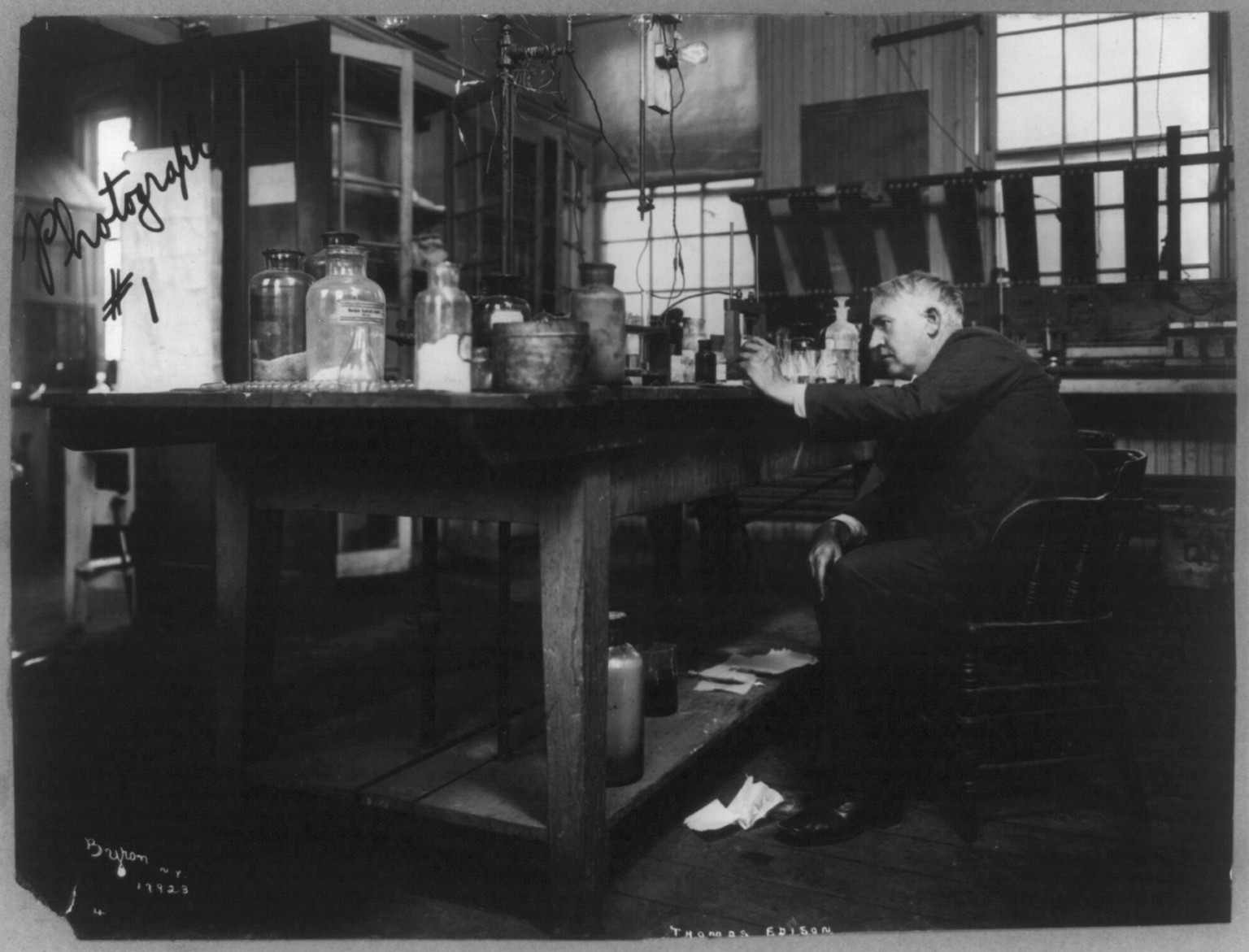 Thomas Alva Edison, 1847-1931, c1904 June 14. — historic photograph