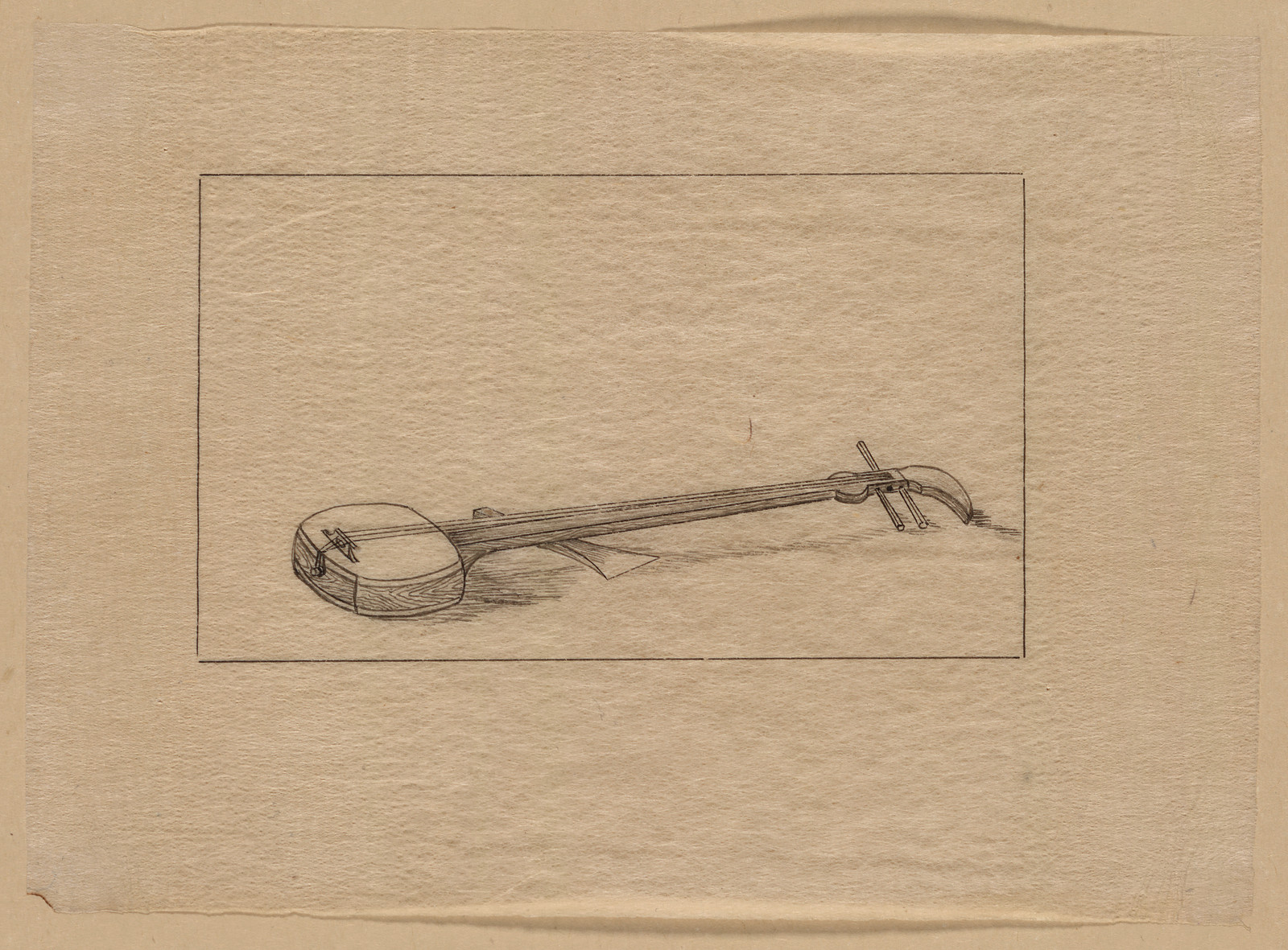 [Japanese drawing], 1750 — historic drawing