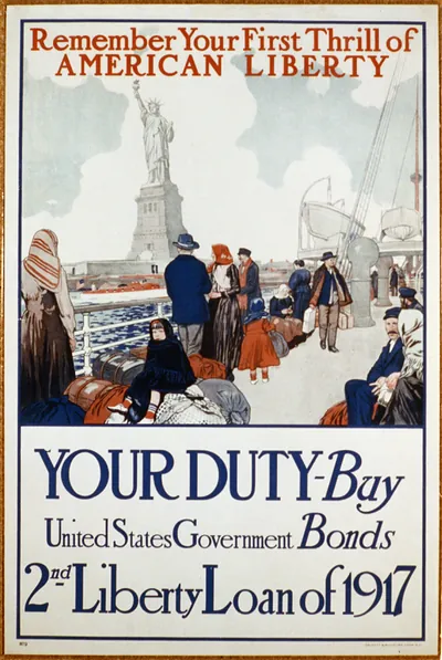 Remember your first thrill of American liberty Your duty - Buy United States government bonds--2nd Liberty Loan of 1917 / Sackett Wilhelms Corp. N.Y.
