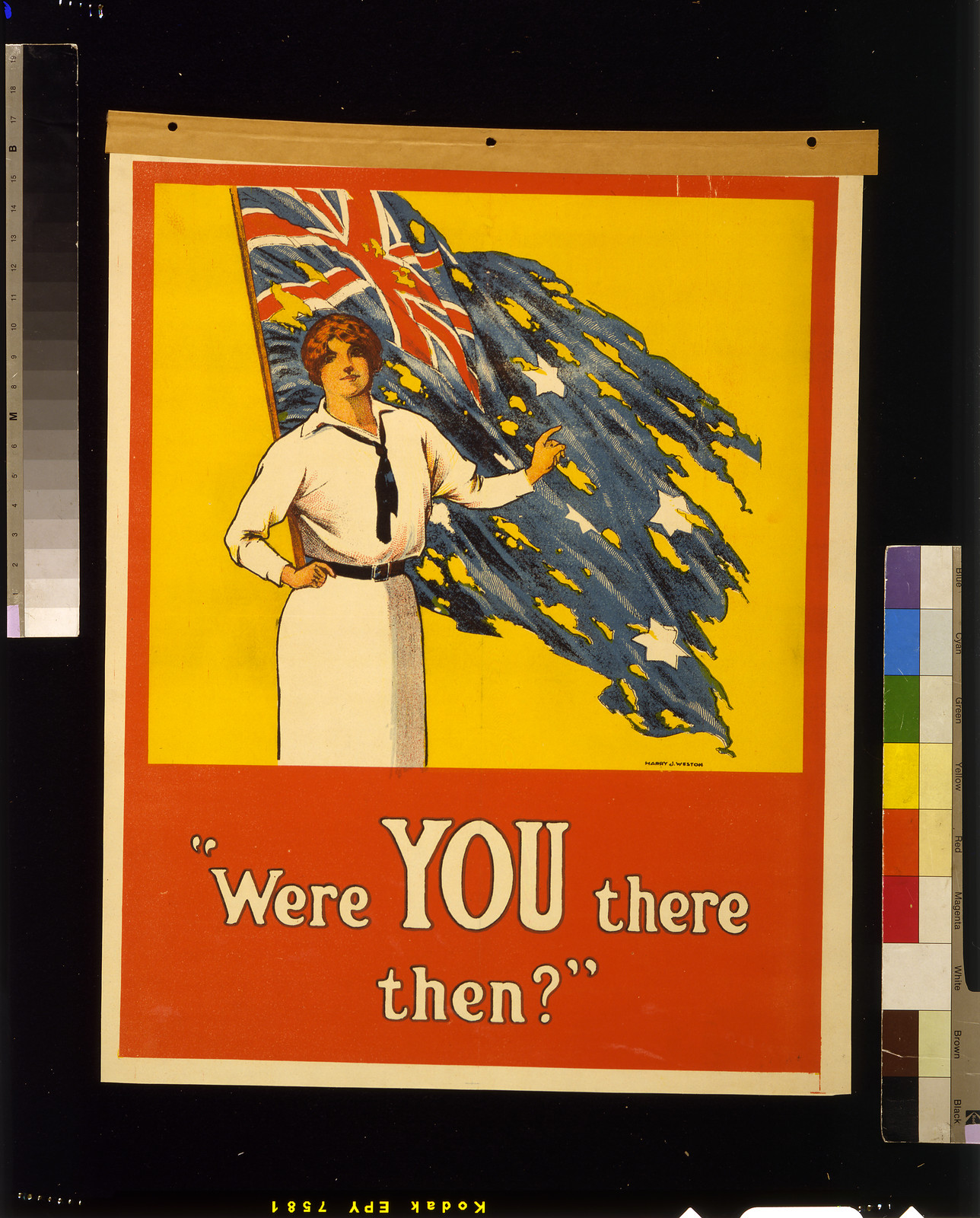 Were YOU there then? / Harry J. Weston., 1916 — vintage poster