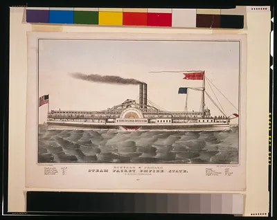 Buffalo & Chicago steam packet empire state: M. Hazard, Commander